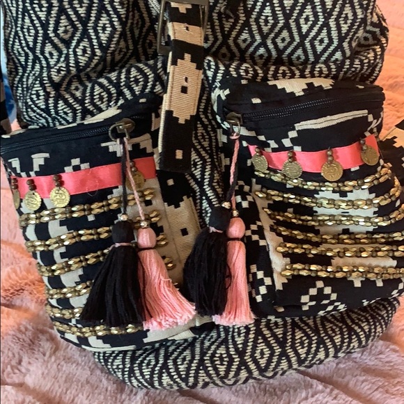 Boho chic backpack - Picture 4 of 4